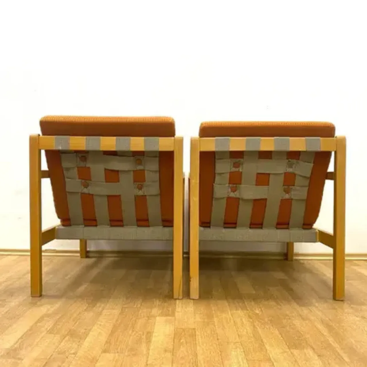 Pair of retro armchairs by Hikor, 1960s 2