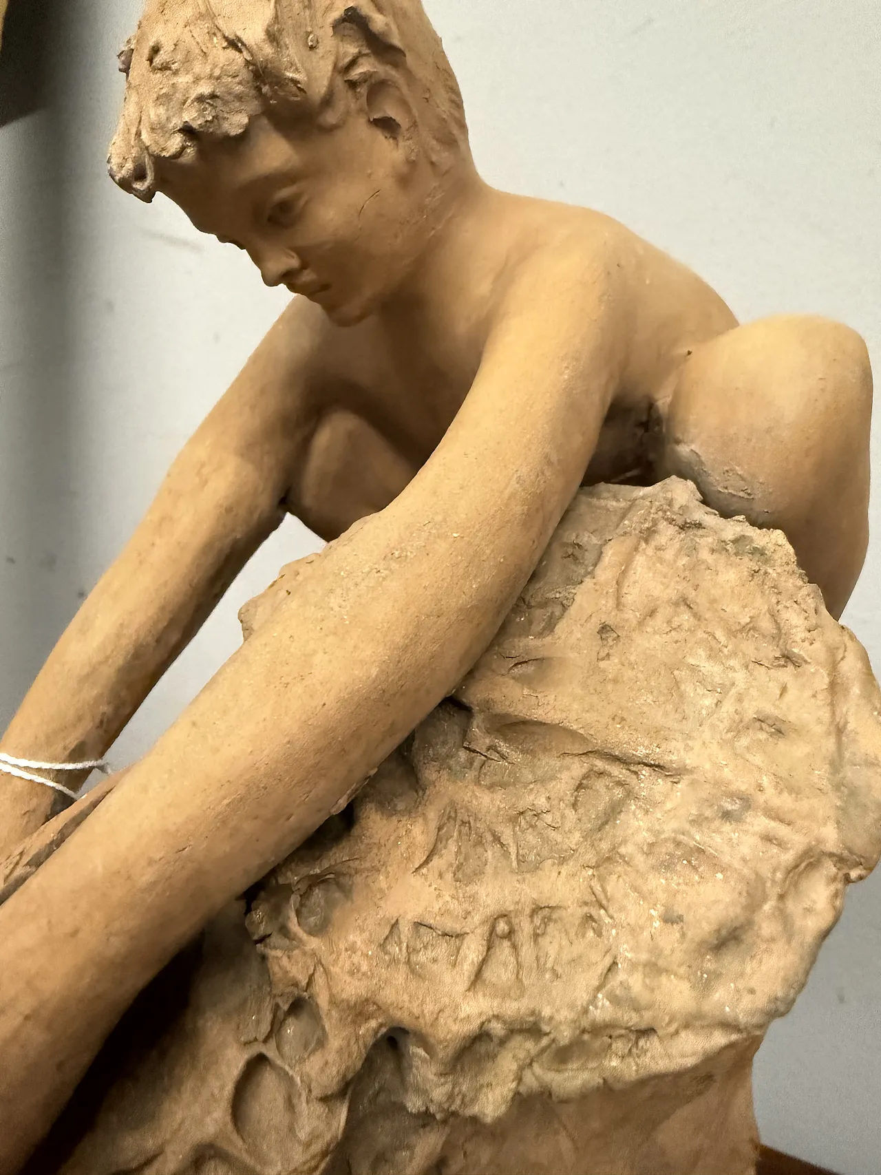 Scultura in terracotta, Achille D'Orsi, Napoli, '800 5