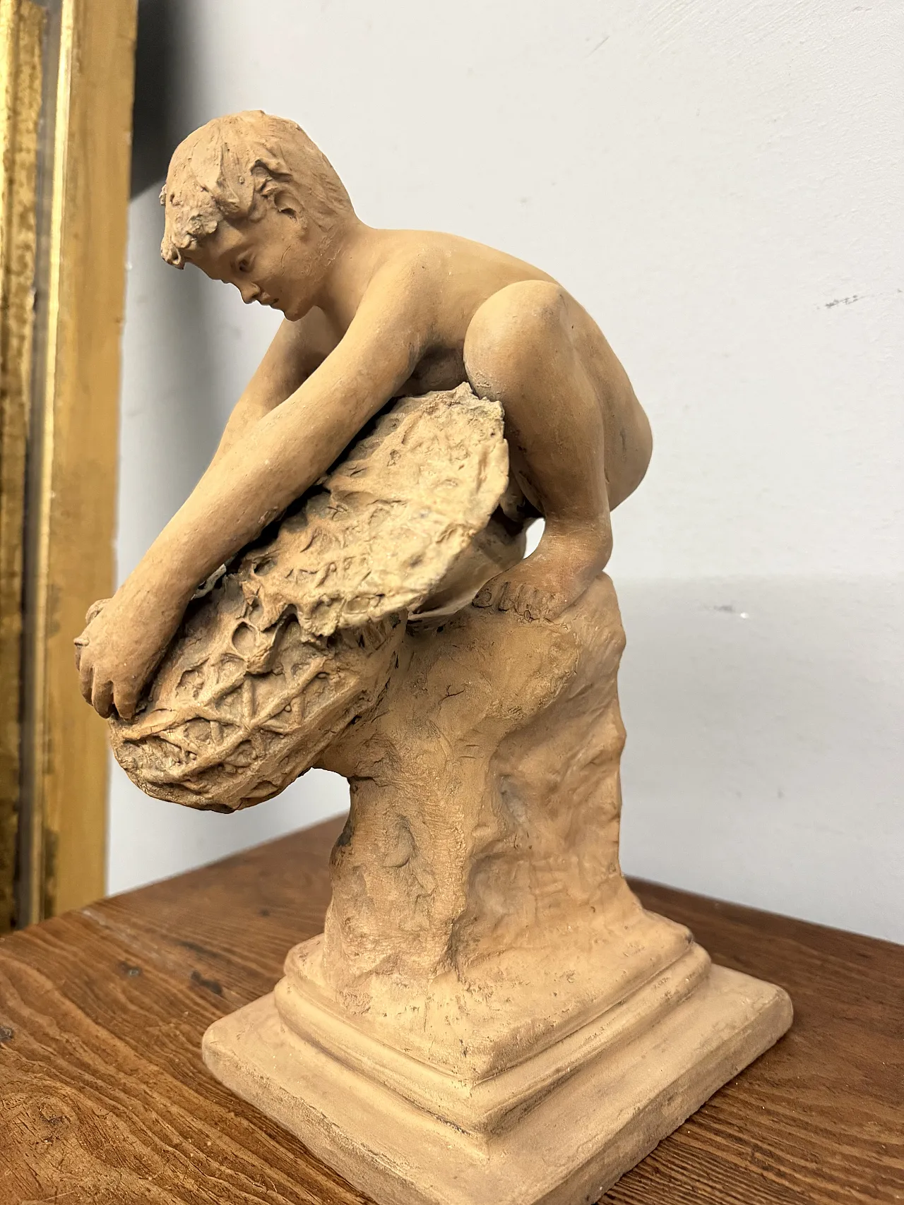 Scultura in terracotta, Achille D'Orsi, Napoli, '800 6