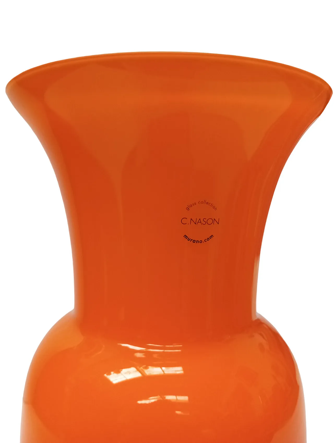 Murano glass vase by Carlo NASON, Italy, 2000s 5