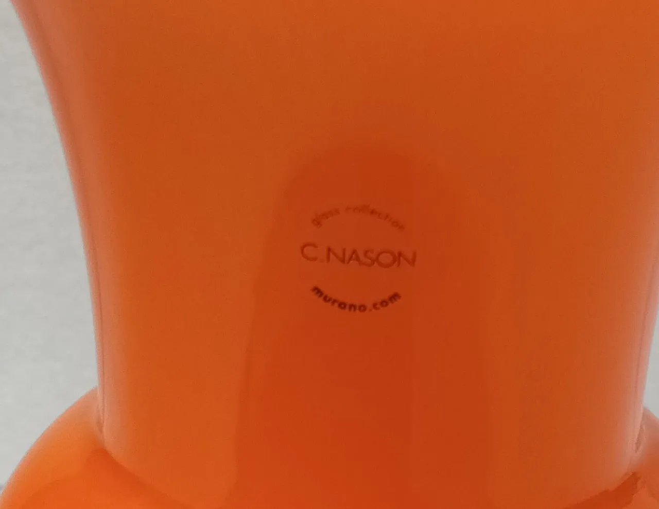 Murano glass vase by Carlo NASON, Italy, 2000s 7