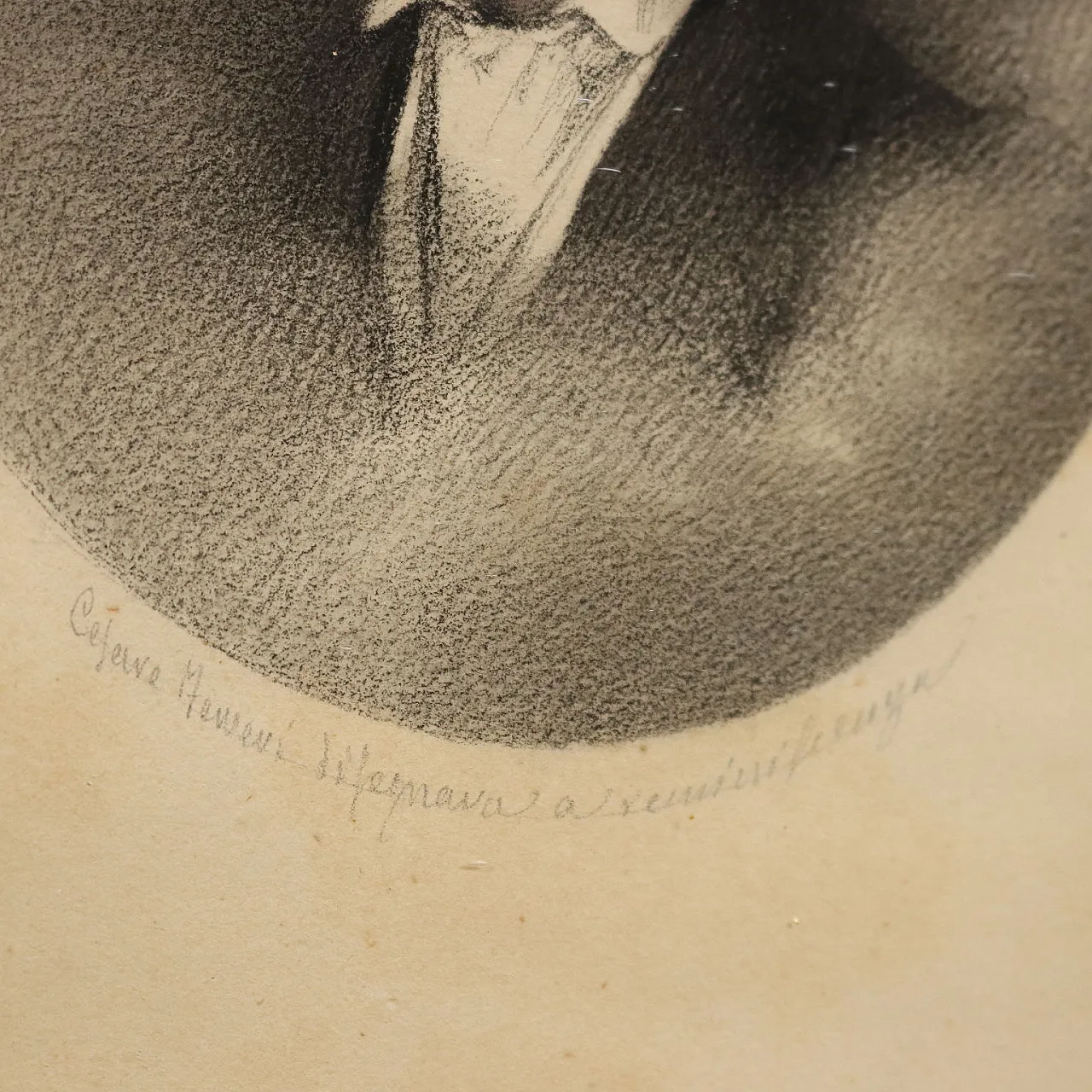 Cesari Ferreri, coppia di ritratti, pastelli su carta, '800 8