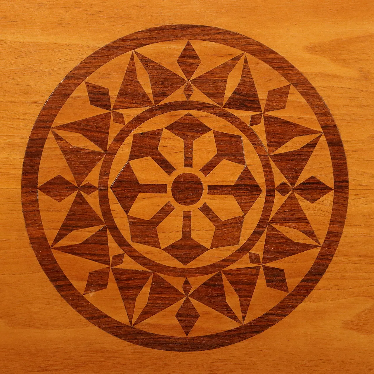 Stained wood and enameled metal bookcase, 20th century 6