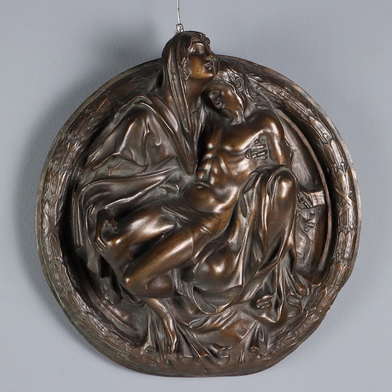 The mercy, bronze bas-relief, 20th century 1