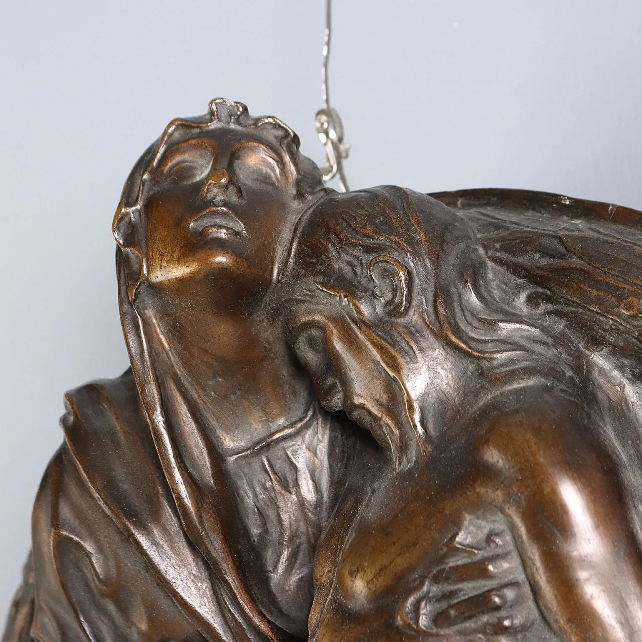 The mercy, bronze bas-relief, 20th century 7