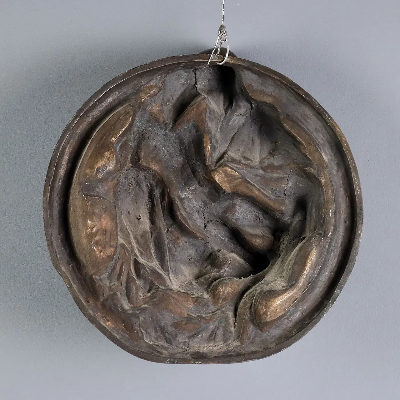 The mercy, bronze bas-relief, 20th century 8