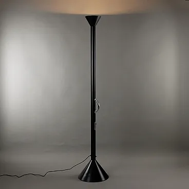 Callimaco Floor lamp in steel by E. Sottsass for Artemide, 1980s
