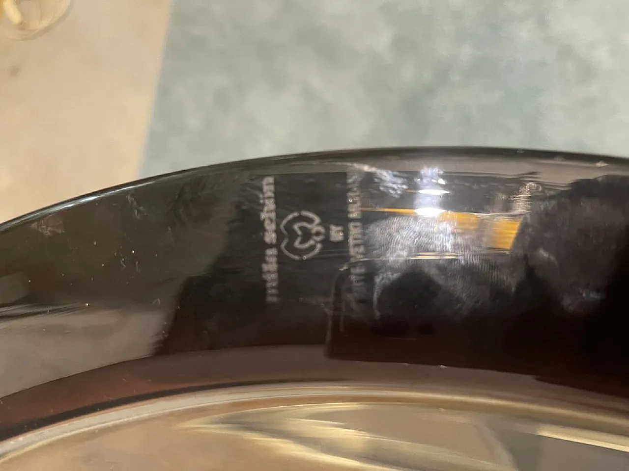 Murano Glass Flush Mount Lamp by Mila Schon for Zonca Voghera, 1980s 3