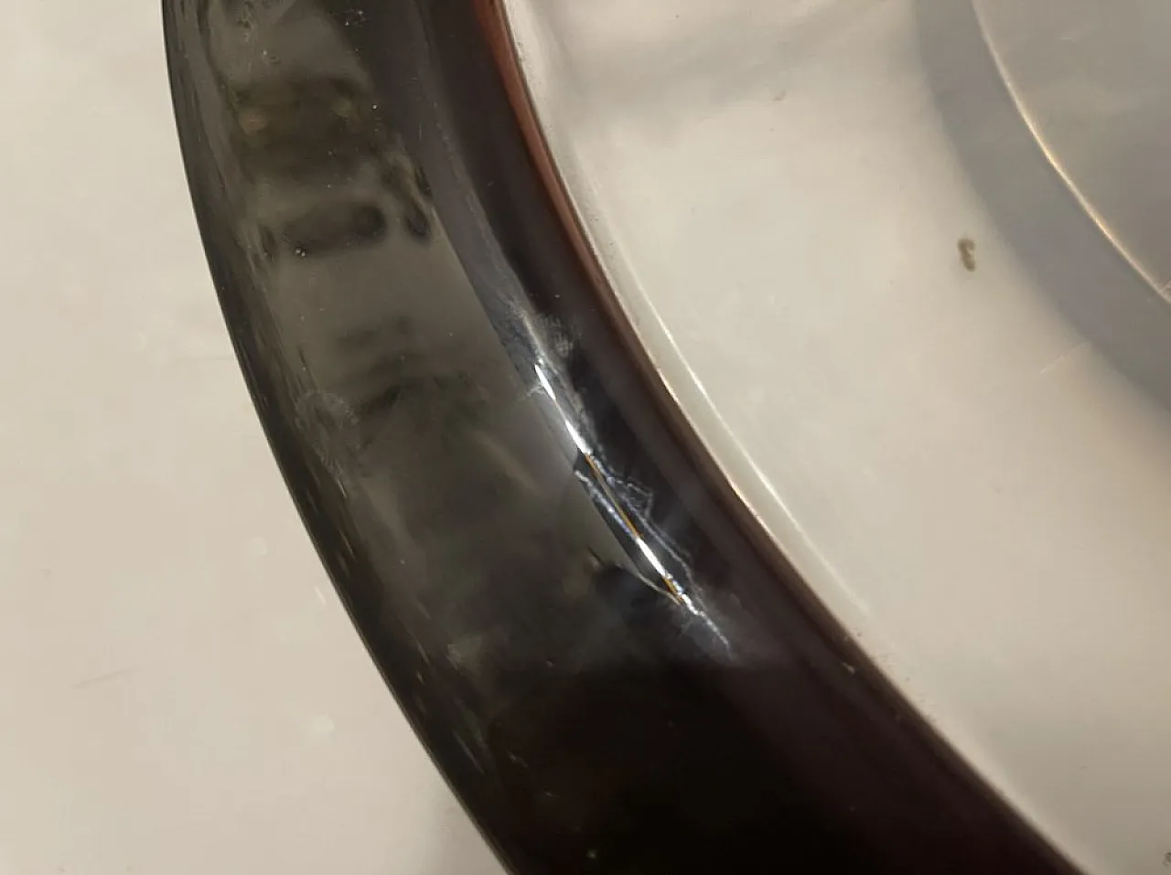 Murano Glass Flush Mount Lamp by Mila Schon for Zonca Voghera, 1980s 10