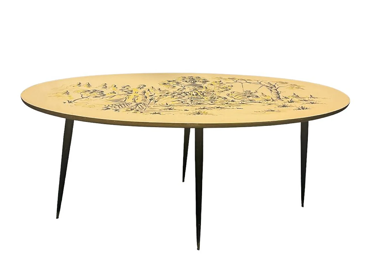 Vinyl coffee table, 1950s 1