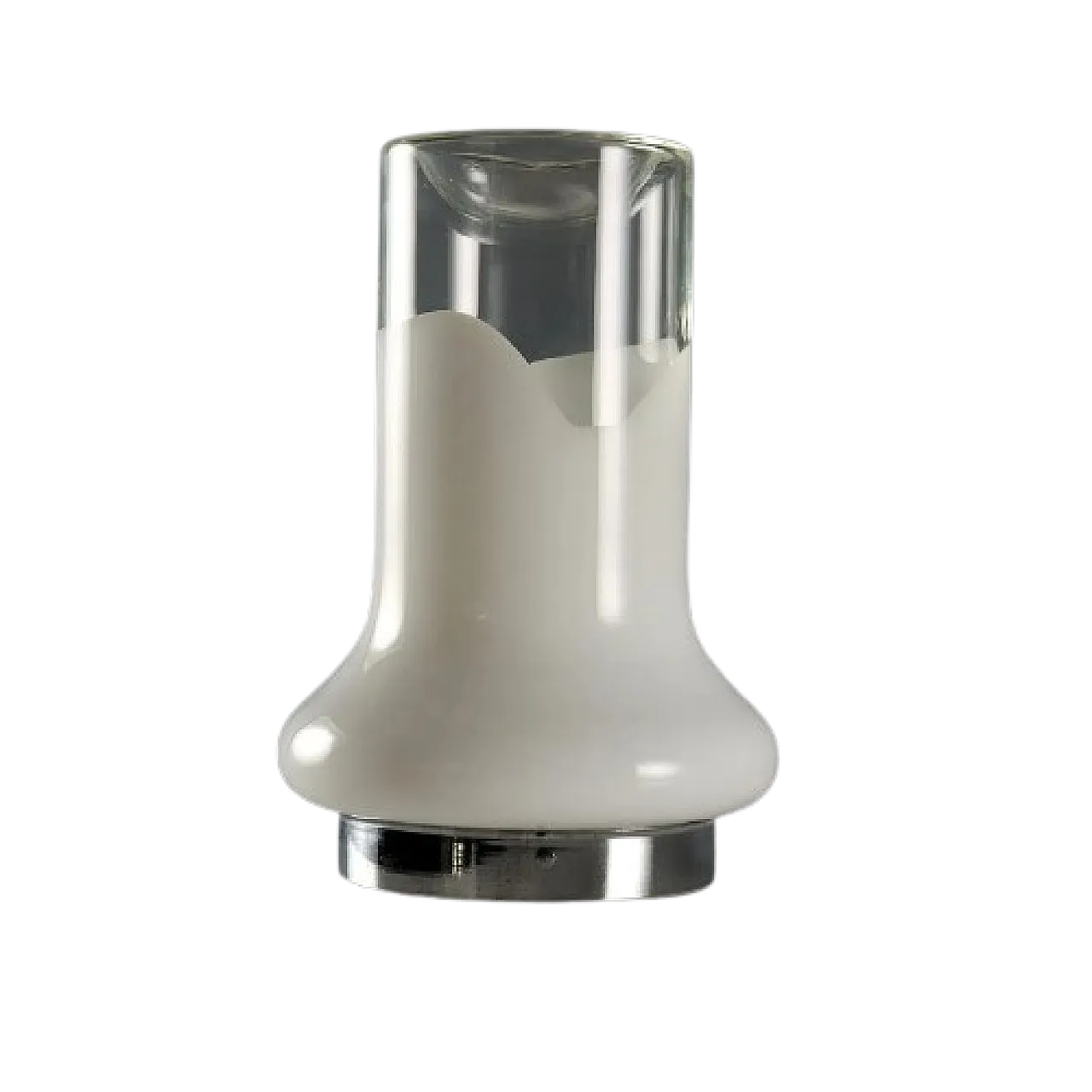 Two-tone Murano glass table lamp, 20th century 11