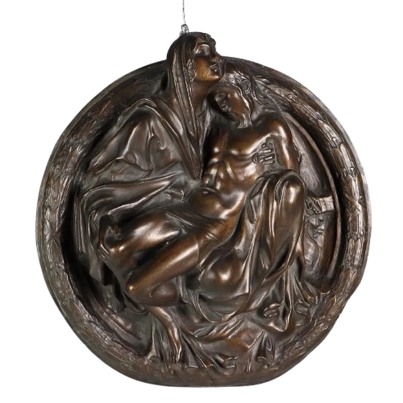 The mercy, bronze bas-relief, 20th century 10