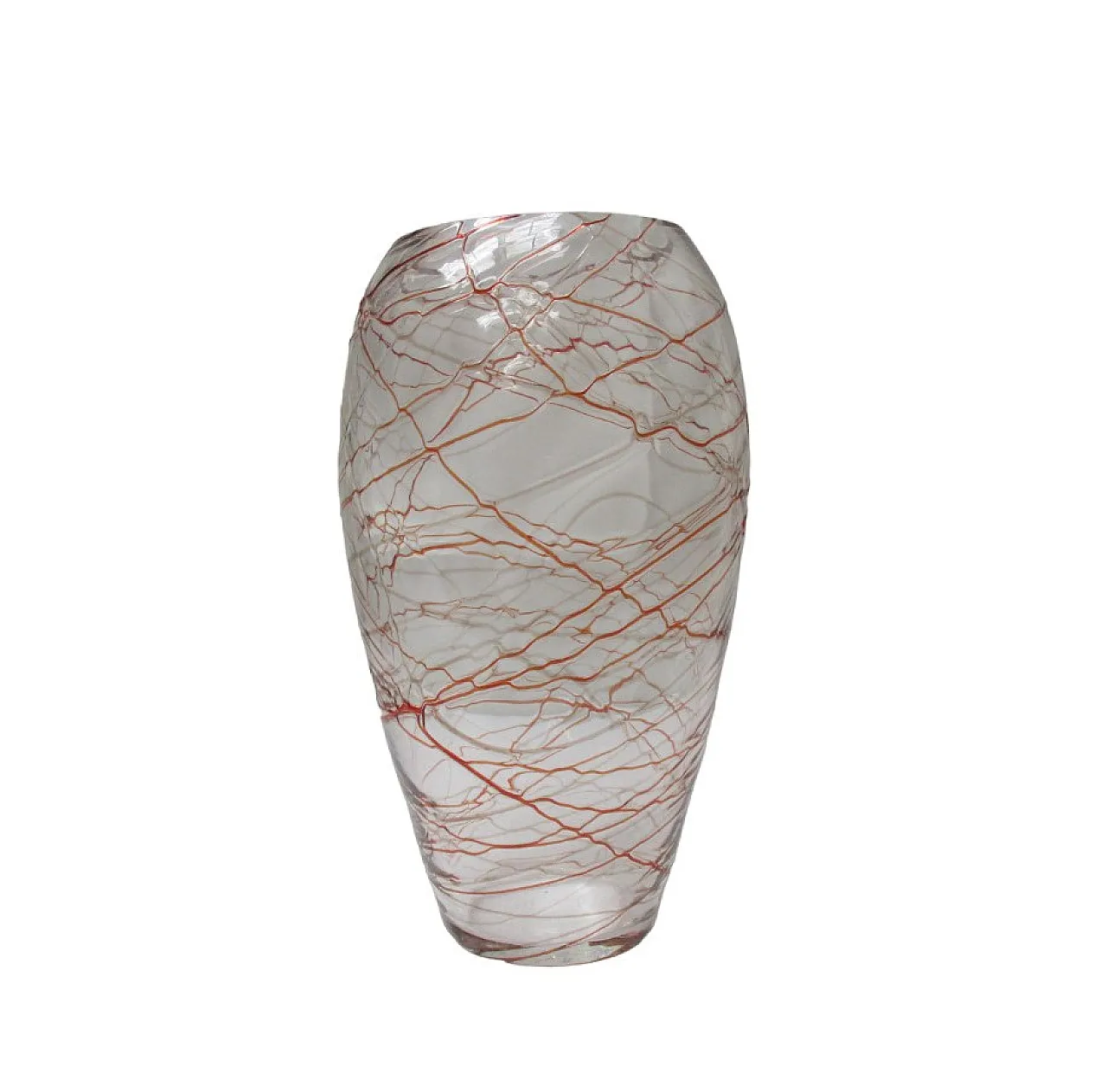 Murano glass vase by Carlo Nason, Italy, 2000s 2