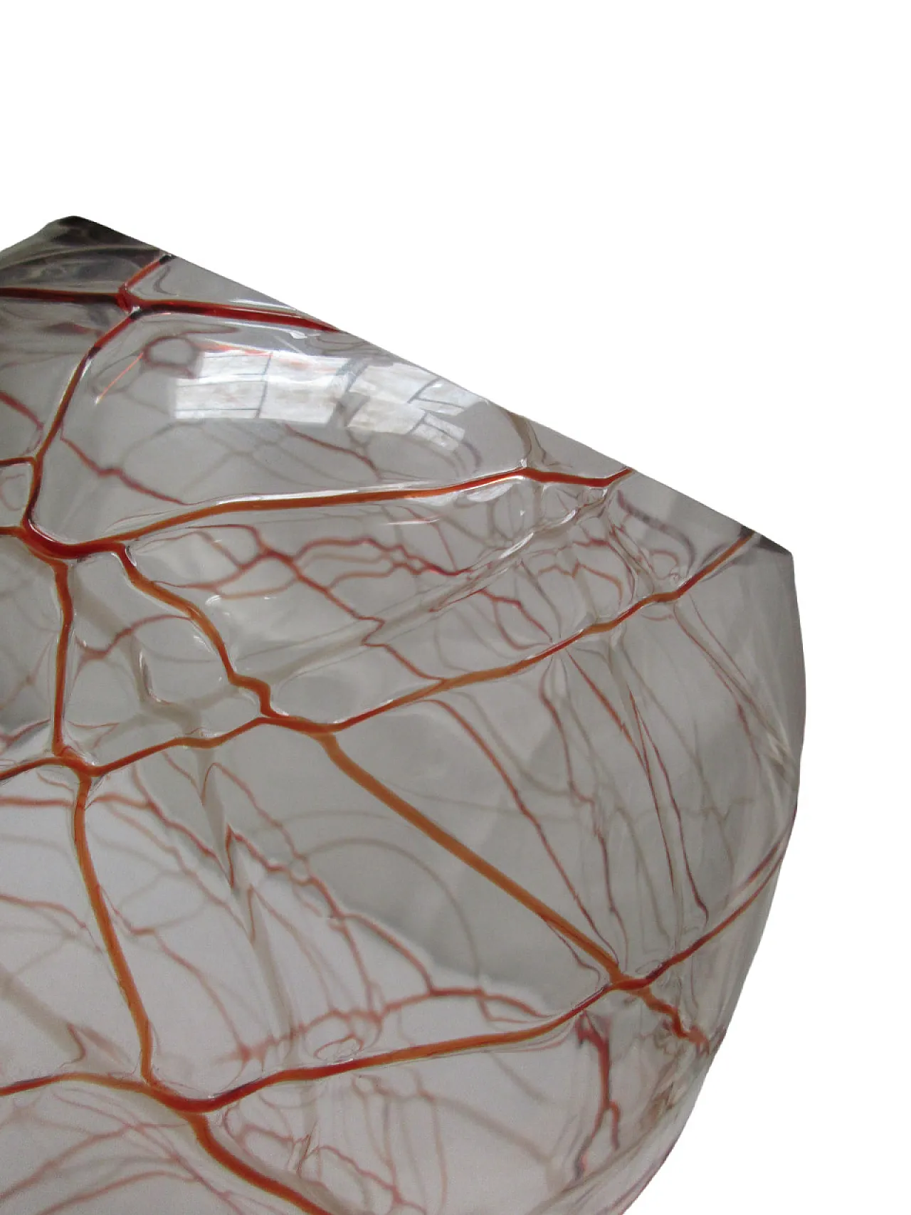 Murano glass vase by Carlo Nason, Italy, 2000s 7