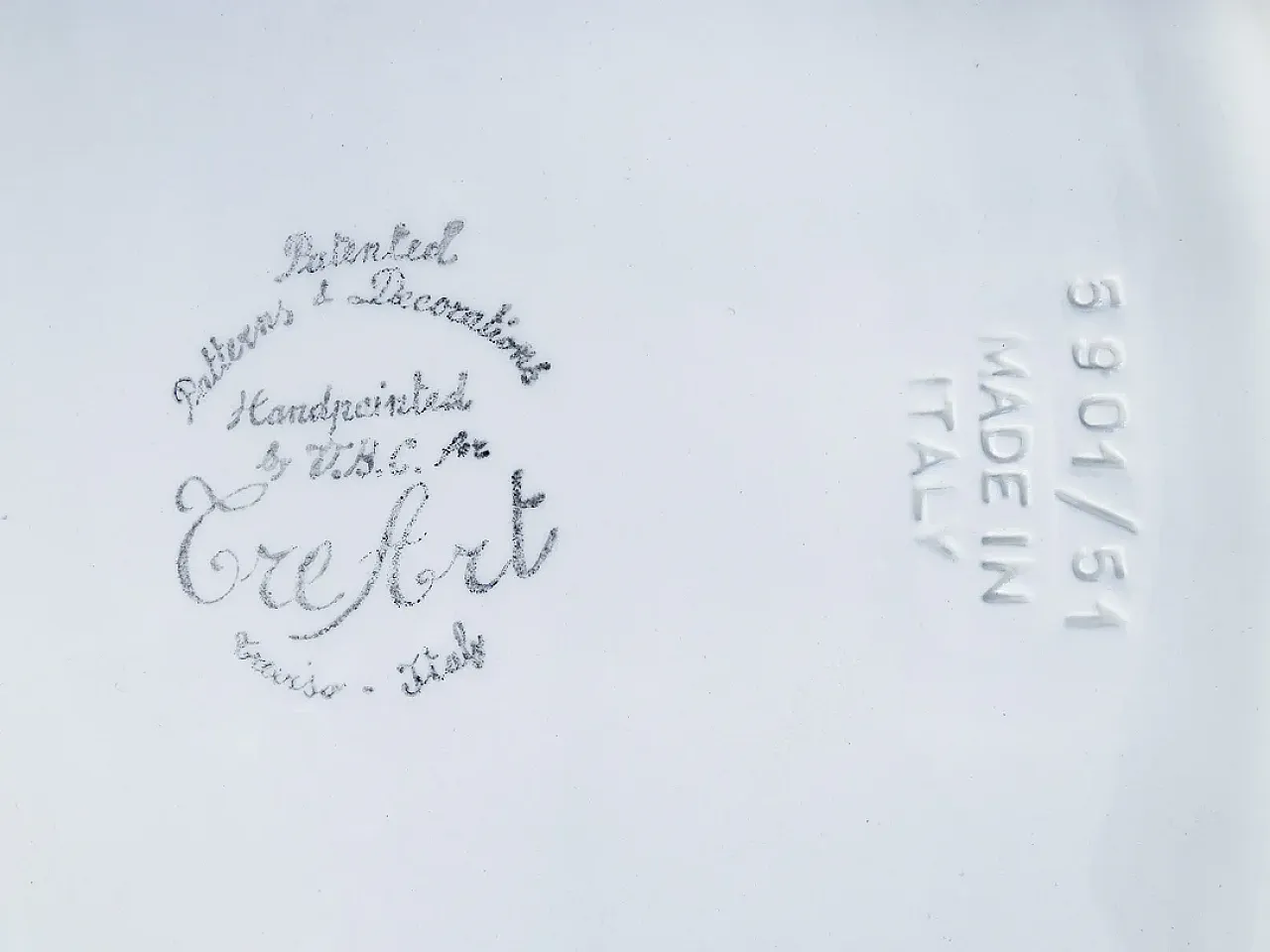 TRE ART tureen with tray and ladle, 1980s 2