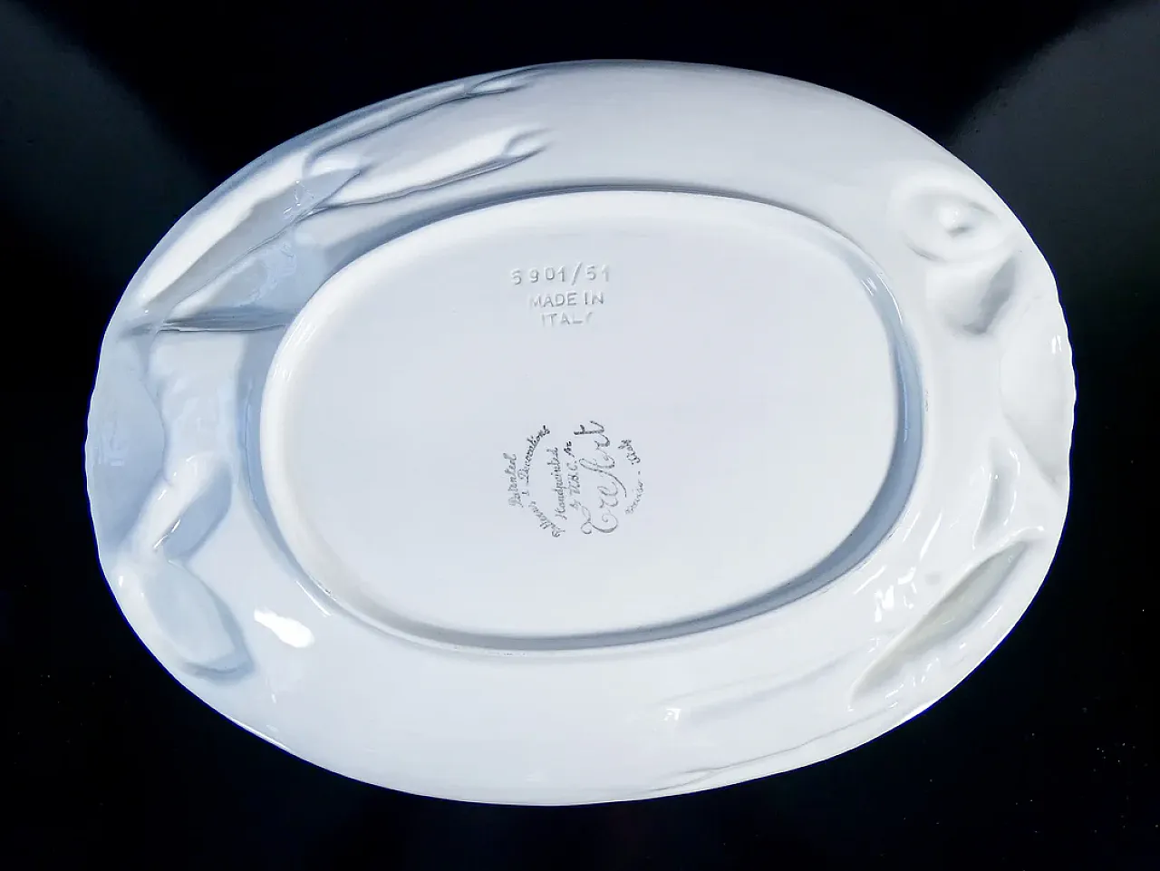 TRE ART tureen with tray and ladle, 1980s 3