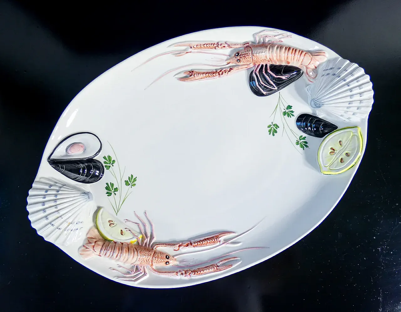 TRE ART tureen with tray and ladle, 1980s 5