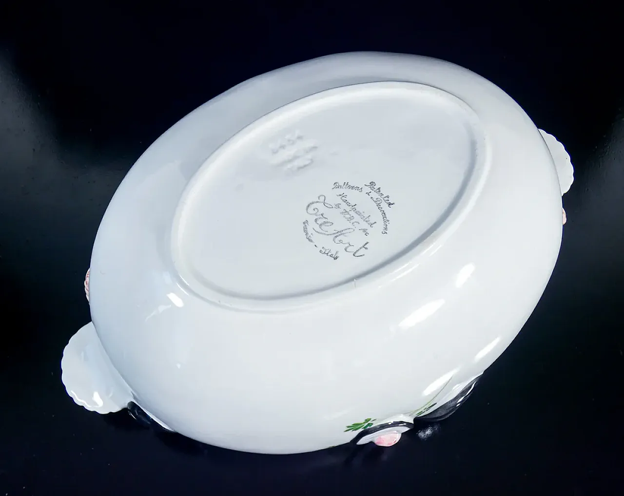 TRE ART tureen with tray and ladle, 1980s 6