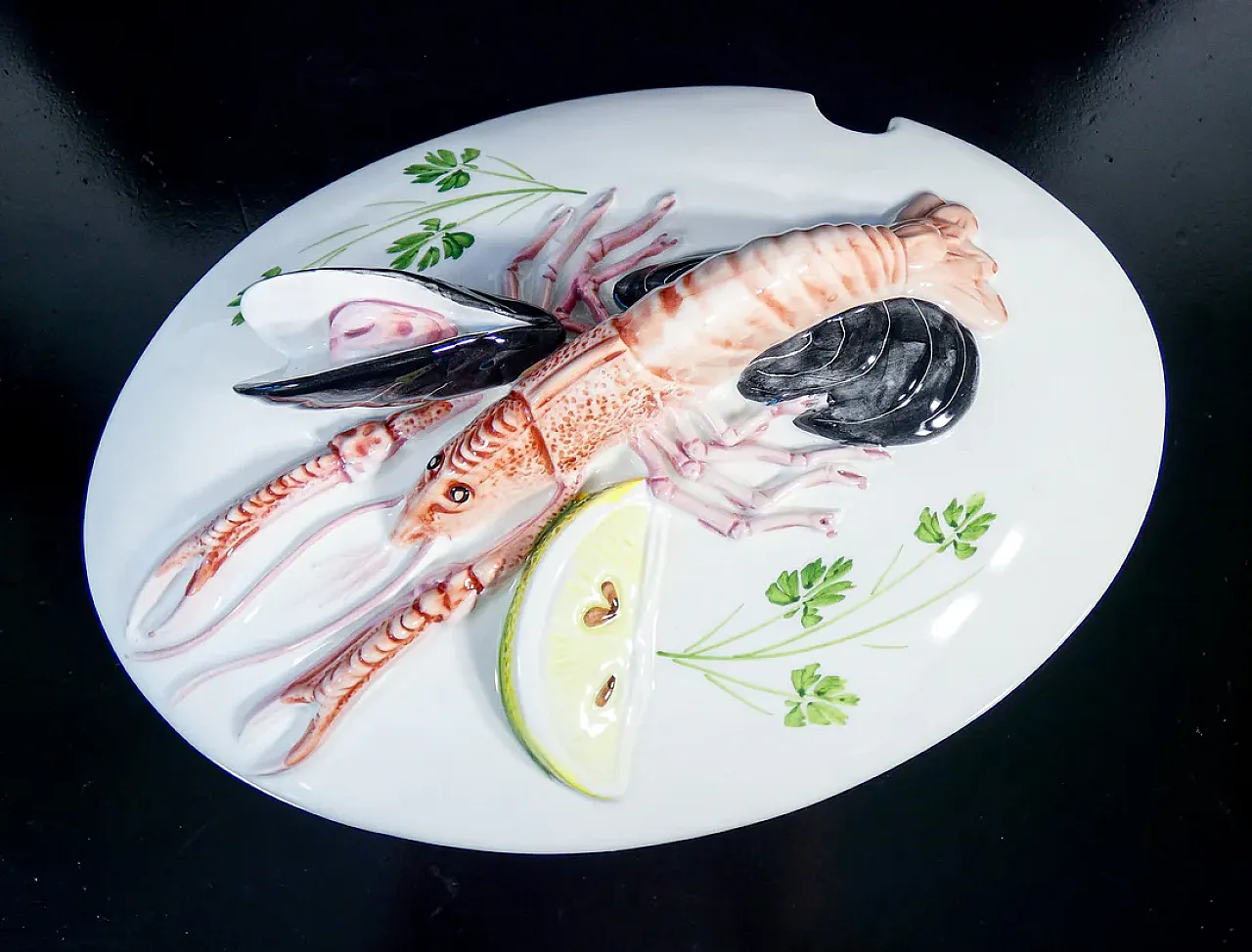 TRE ART tureen with tray and ladle, 1980s 11