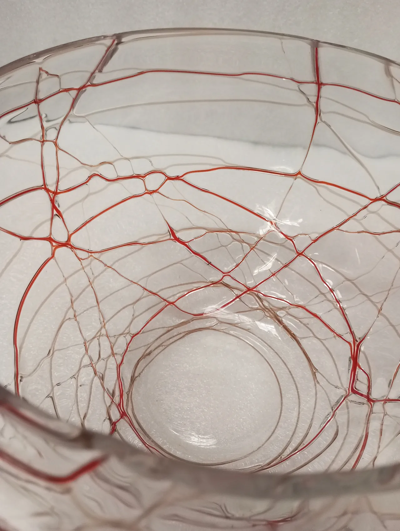 Murano glass bowl vase, signed Carlo Nason circa 2000 6