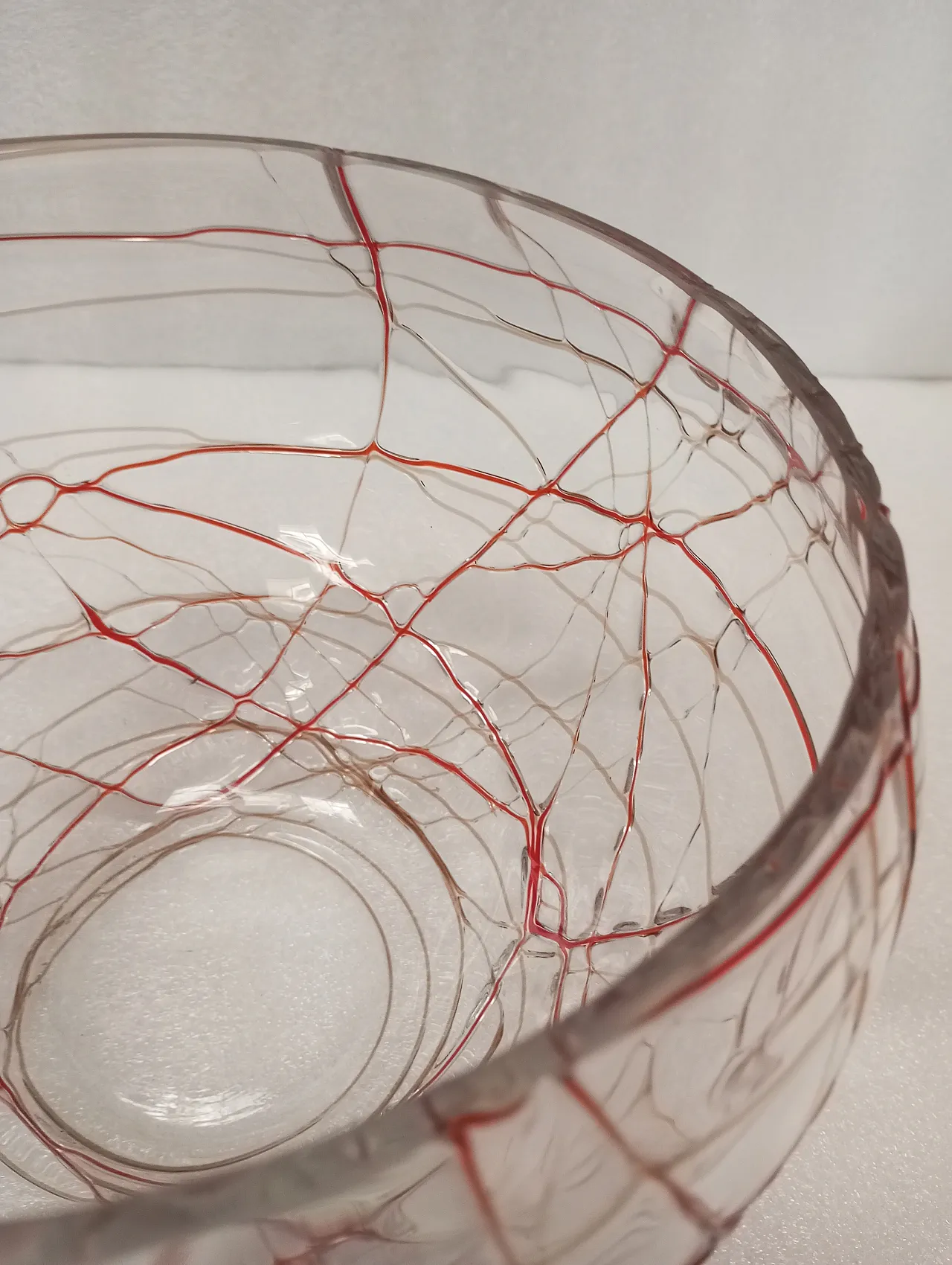 Murano glass bowl vase, signed Carlo Nason circa 2000 7