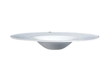 Veart centerpiece plate in blown glass, 1990s