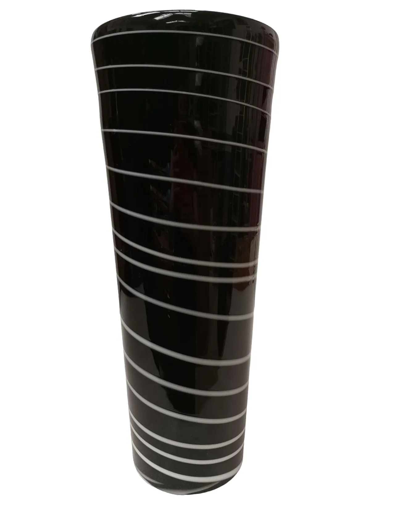 Vaso decorativo in vetro di Murano, Venezia Italia anni ‘90 1