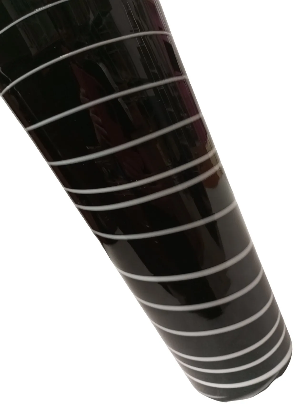 Vaso decorativo in vetro di Murano, Venezia Italia anni ‘90 5