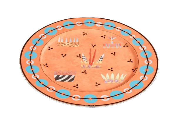 Rosenthal porcelain plate for Bvlgari, 1990s | intOndo