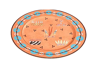 Rosenthal porcelain plate for Bvlgari, 1990s
