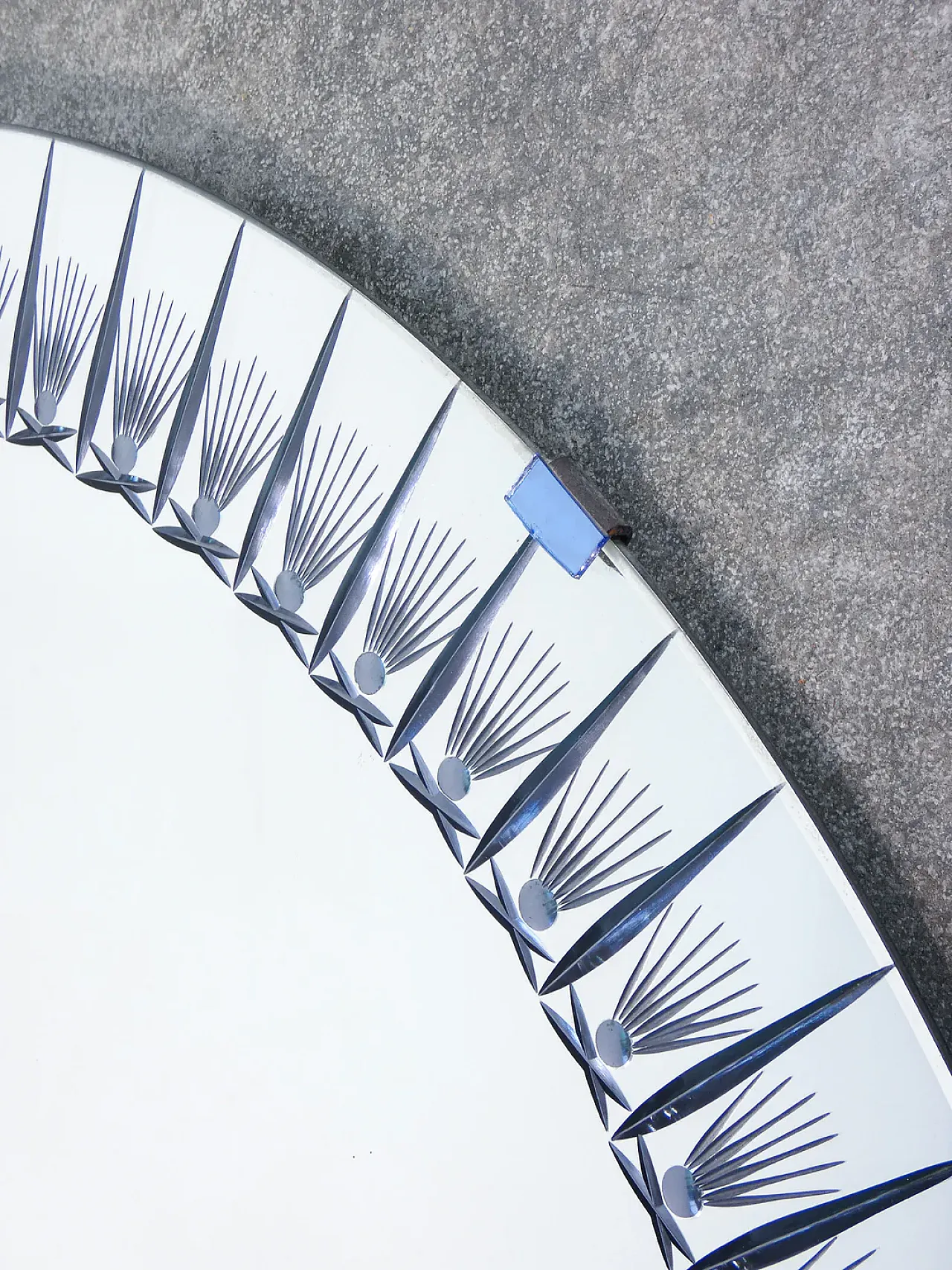 Specchio da parete Cristal Art, anni '60 3