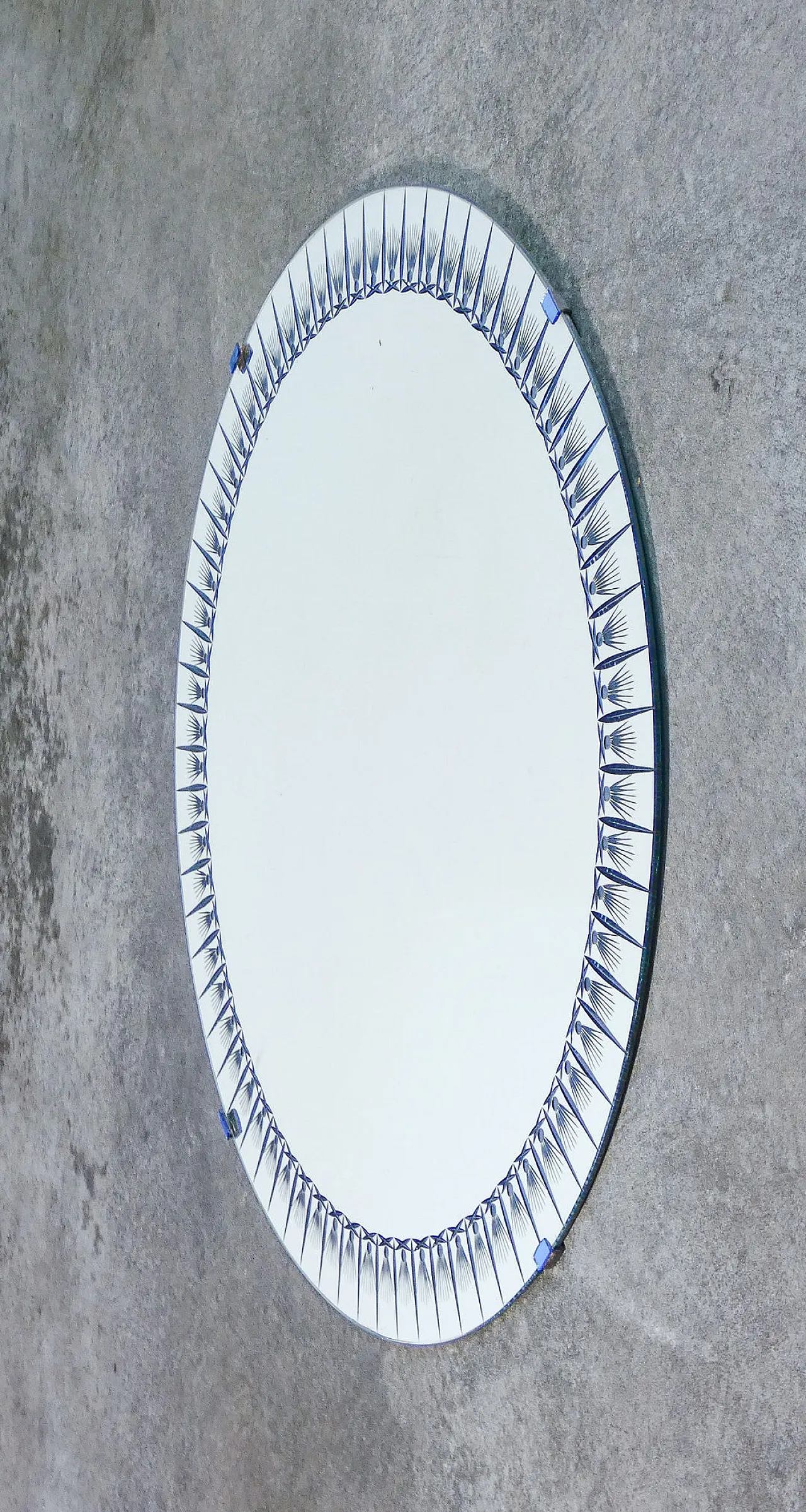 Specchio da parete Cristal Art, anni '60 4