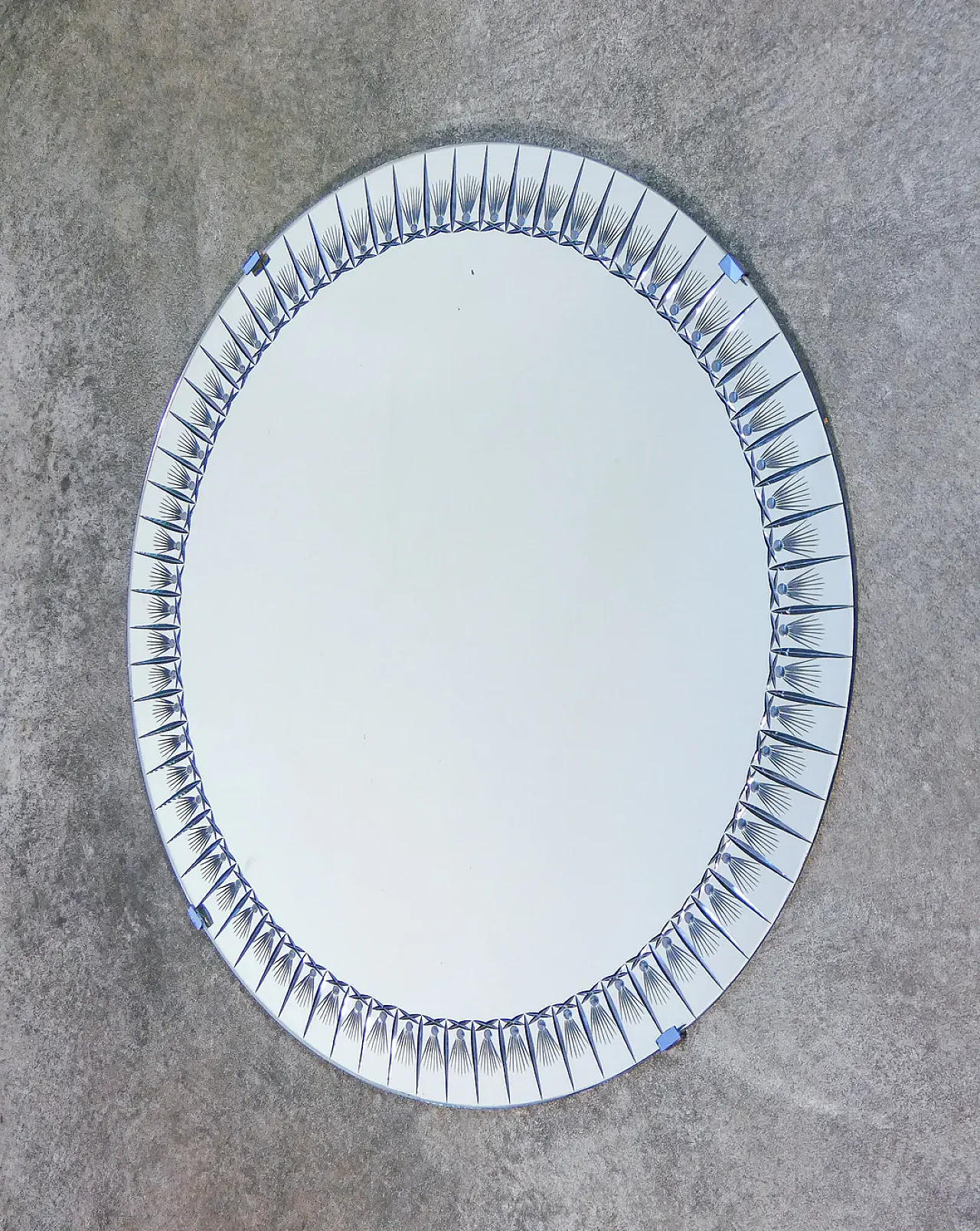 Specchio da parete Cristal Art, anni '60 6