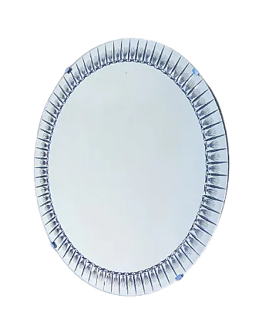 Cristal Art wall mirror, 1960s