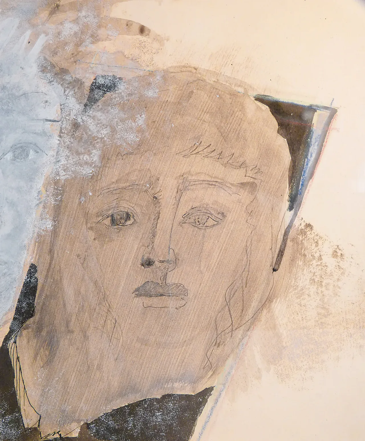 Couple of Young Lovers, oil on canvas, early 20th century 3