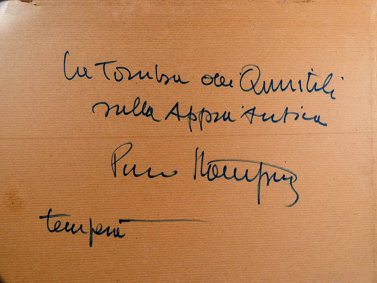 Tomb of the Quintili on the Appian Way by Pino Stampini, 1940s 1