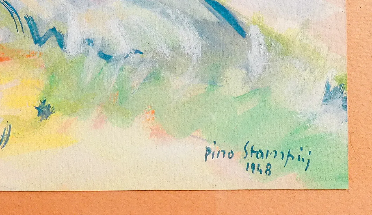 Tomb of the Quintili on the Appian Way by Pino Stampini, 1940s 4