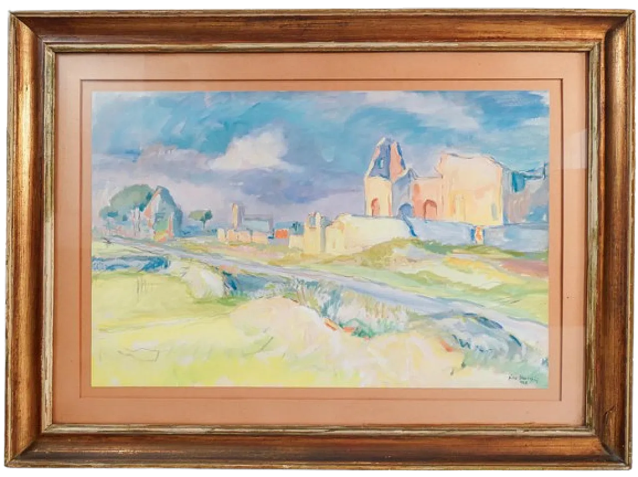 Tomb of the Quintili on the Appian Way by Pino Stampini, 1940s 10