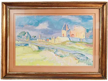 Tomb of the Quintili on the Appian Way by Pino Stampini, 1940s