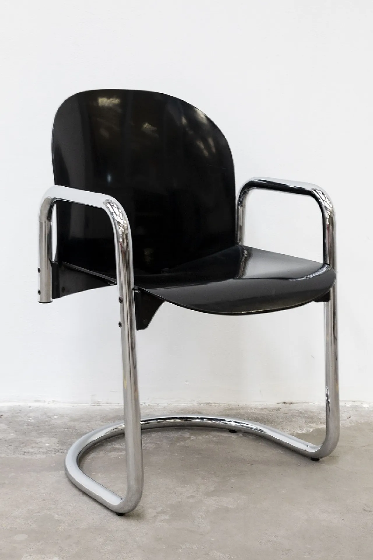 4 Dialogue Chairs by Afra and Tobia Scarpa for B&B Italy, 20th century 1