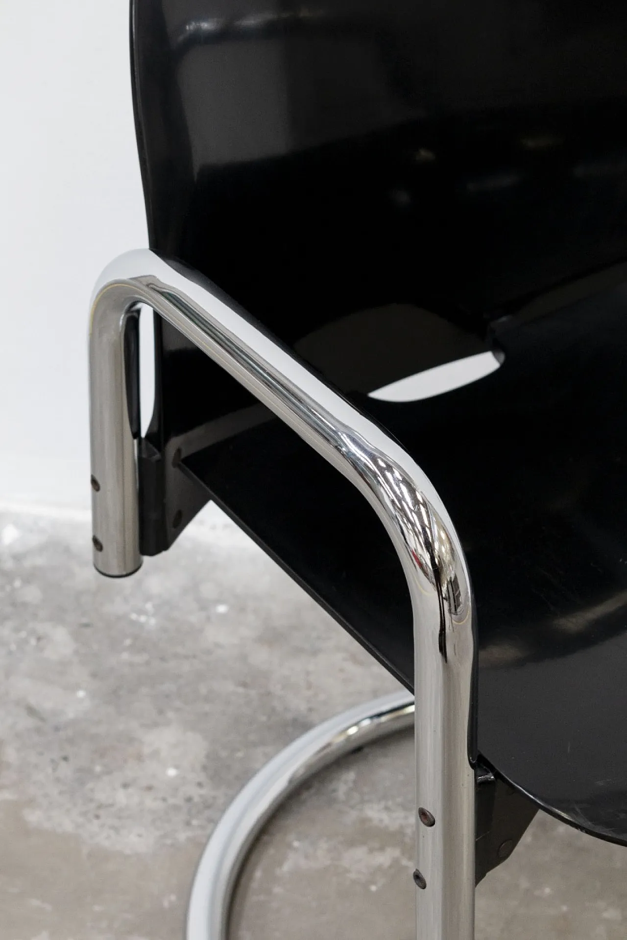 4 Dialogue Chairs by Afra and Tobia Scarpa for B&B Italy, 20th century 5