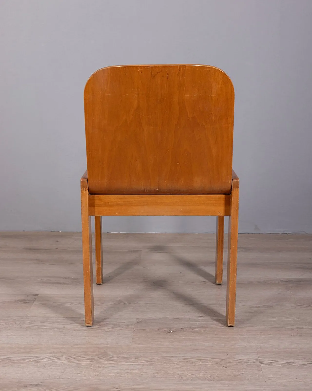 4 Sedie in legno di Afra e Tobia Scarpa per Molteni, anni '70 5