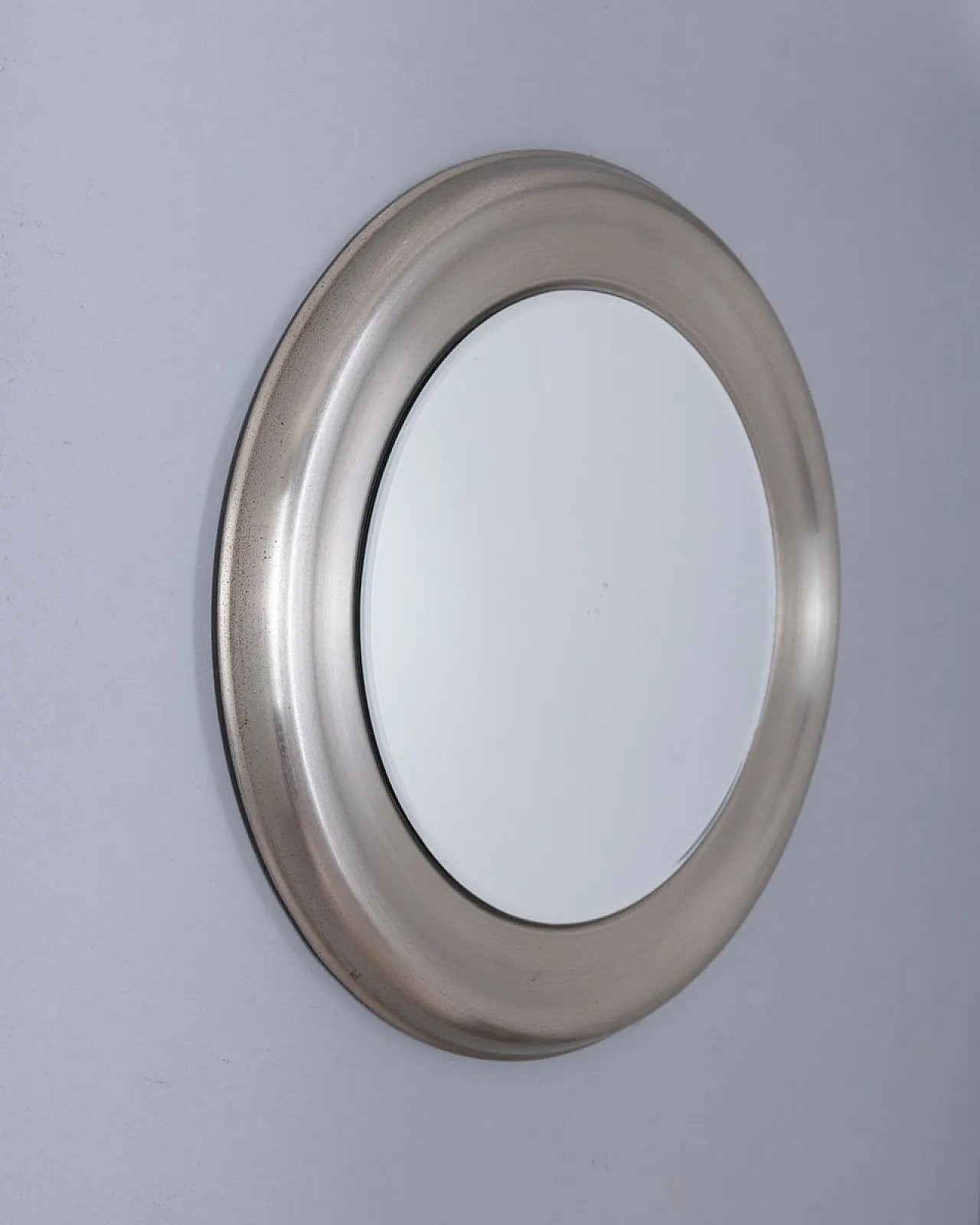 Specchio in metallo di Goffredo Reggiani per Reggiani, anni '60 2