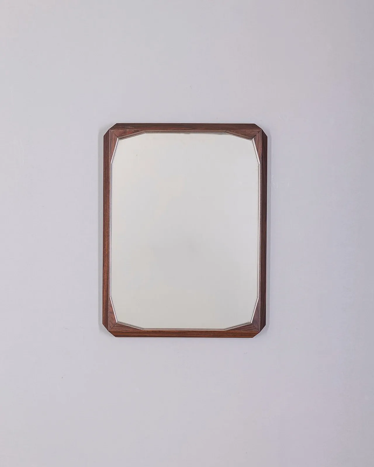 Specchio da parete in noce di Dino Cavalli, anni '60 2