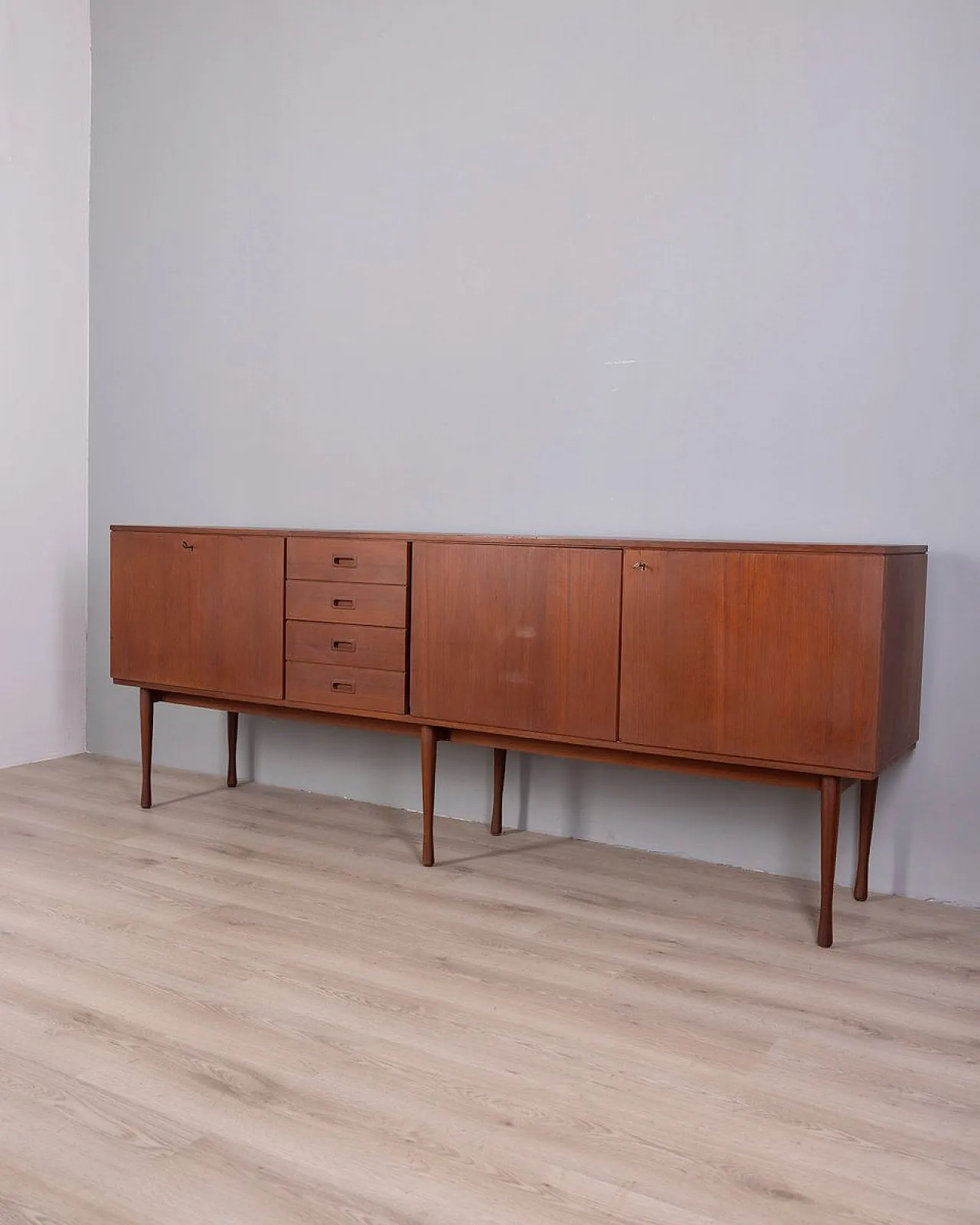 Teak sideboard, 1960s 2