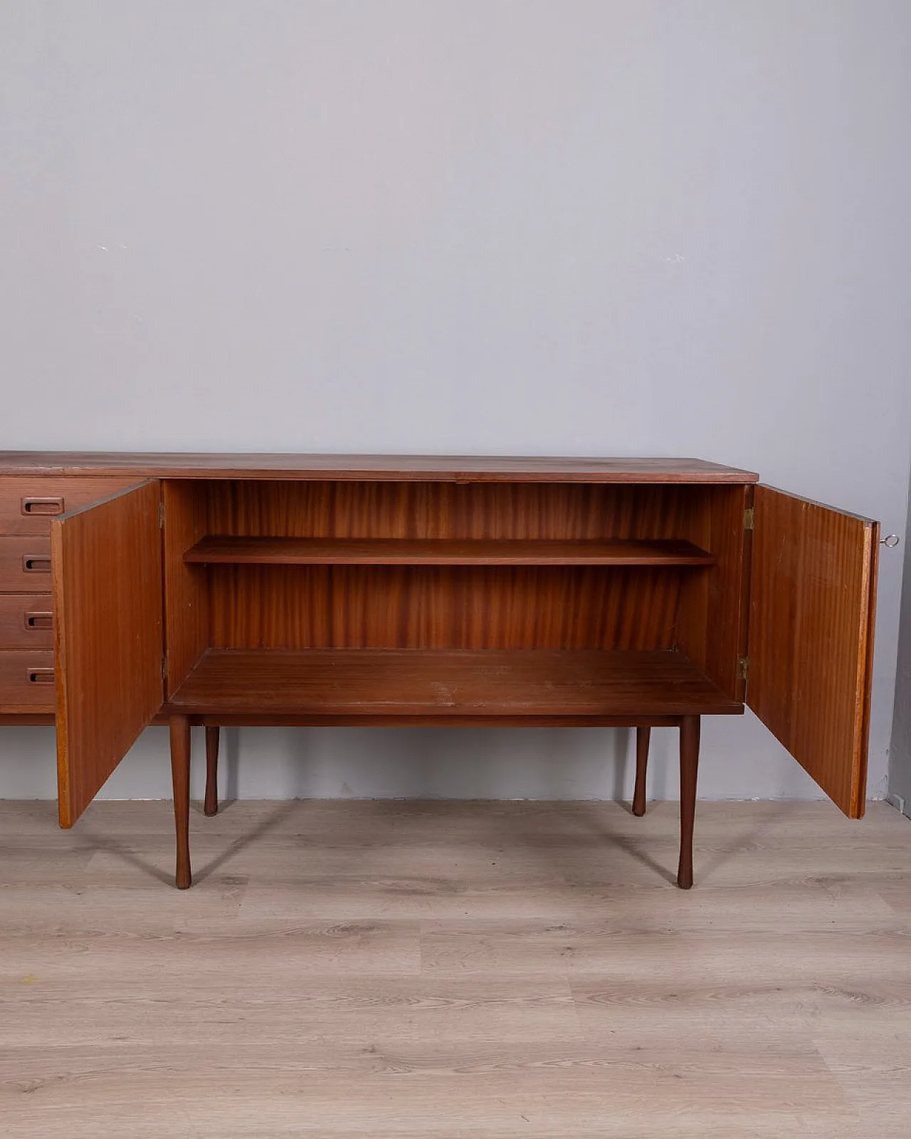 Teak sideboard, 1960s 9