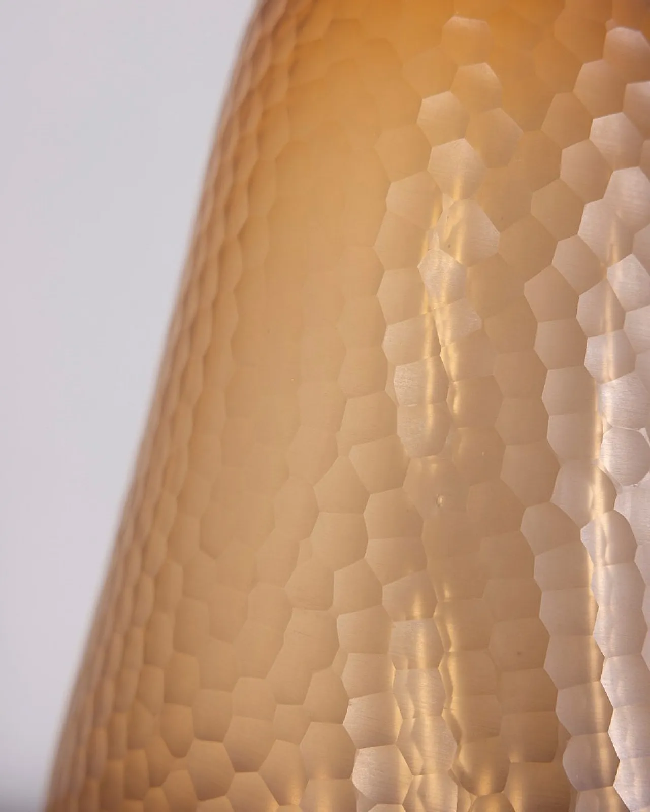 Hammered Murano glass vase by Carlo Scarpa for Venini, 1950s 8