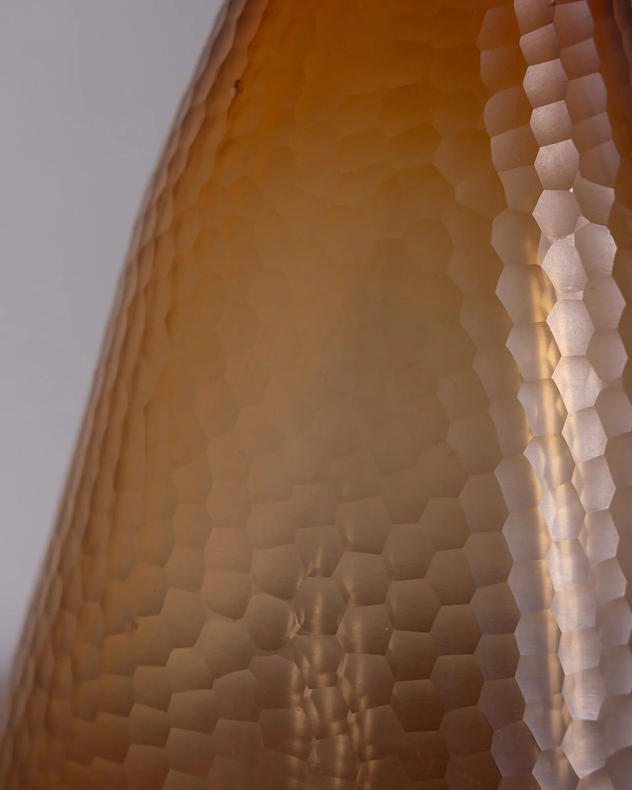 Hammered Murano glass vase by Carlo Scarpa for Venini, 1950s 9