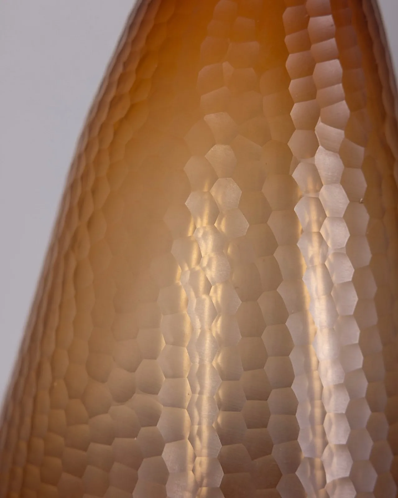 Hammered Murano glass vase by Carlo Scarpa for Venini, 1950s 10