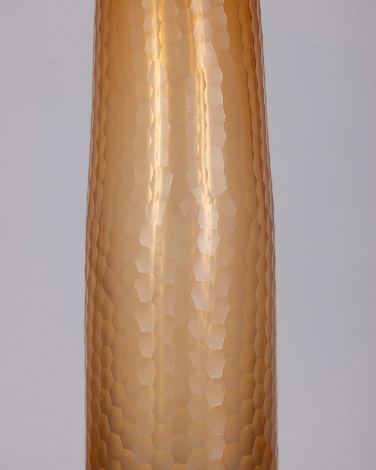 Vaso in vetro di Murano martellato di C. Scarpa per Venini, anni '50 4